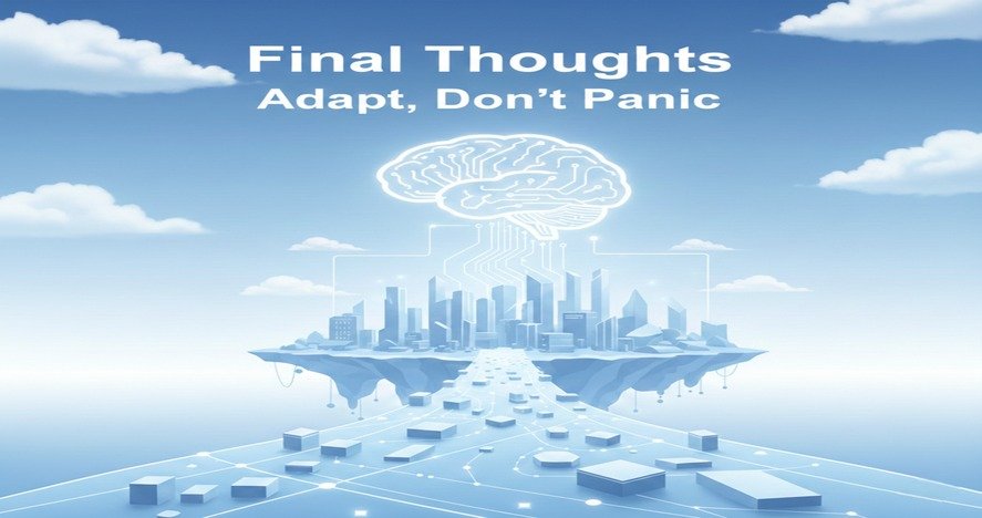 Final Thoughts Adapt, Don’t Panic