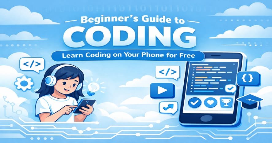 Beginner’s Guide to Coding: Learn Coding on Your Phone for Free